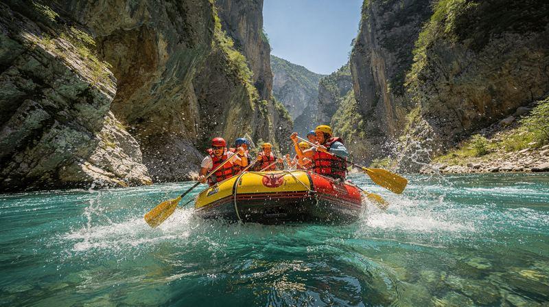 Rafting Osumi Canyon Albania