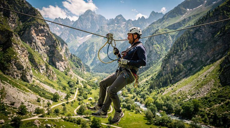 Zip Line Petrela Castle Albania